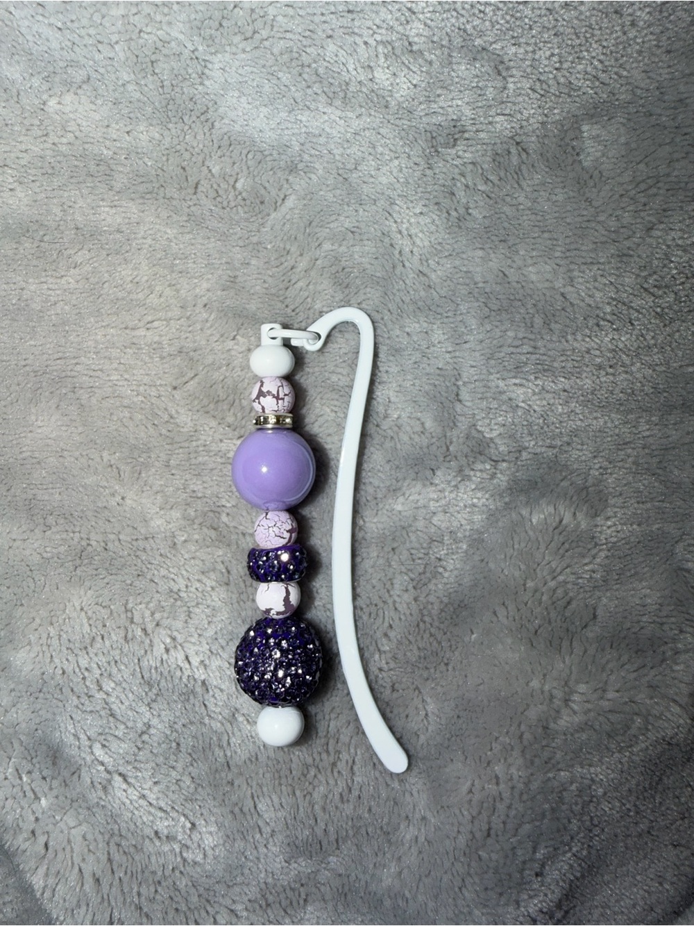 Purple Beaded Bookmark - Women Accessories